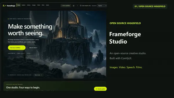 Frameforge Studio 的演示视频