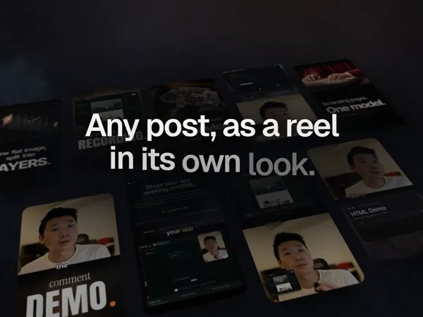 HTML Reel 的演示视频